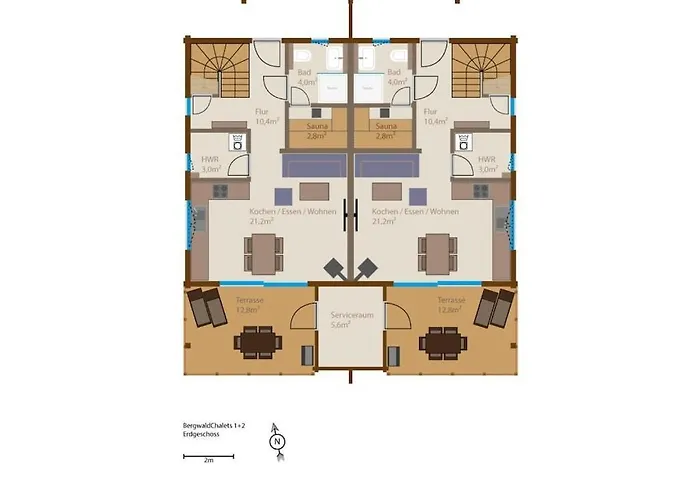 Dom wakacyjny Bergwaldchalet Animal Friend 2 Schierke
